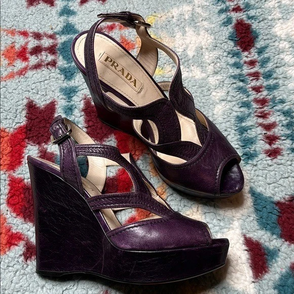 PRADA Purple Sandals for Women for sale | eBay