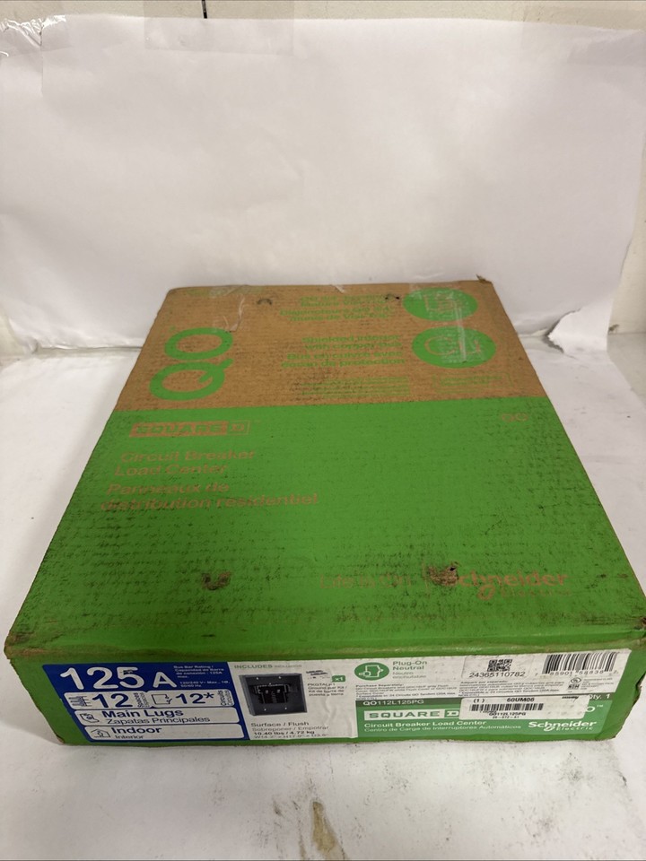 Square D QO312L125G Load Center
