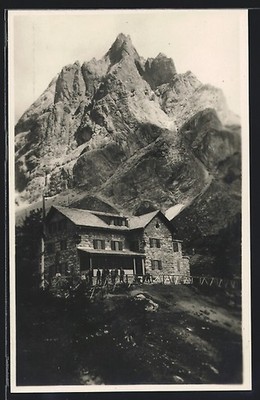 Rifugio Contrin e la Cima d´Ombretta, Ansichtskarte 