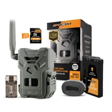 Spypoint Flex-Plus Cellular Trail Camera Bundle with MicroSD and Card Reader