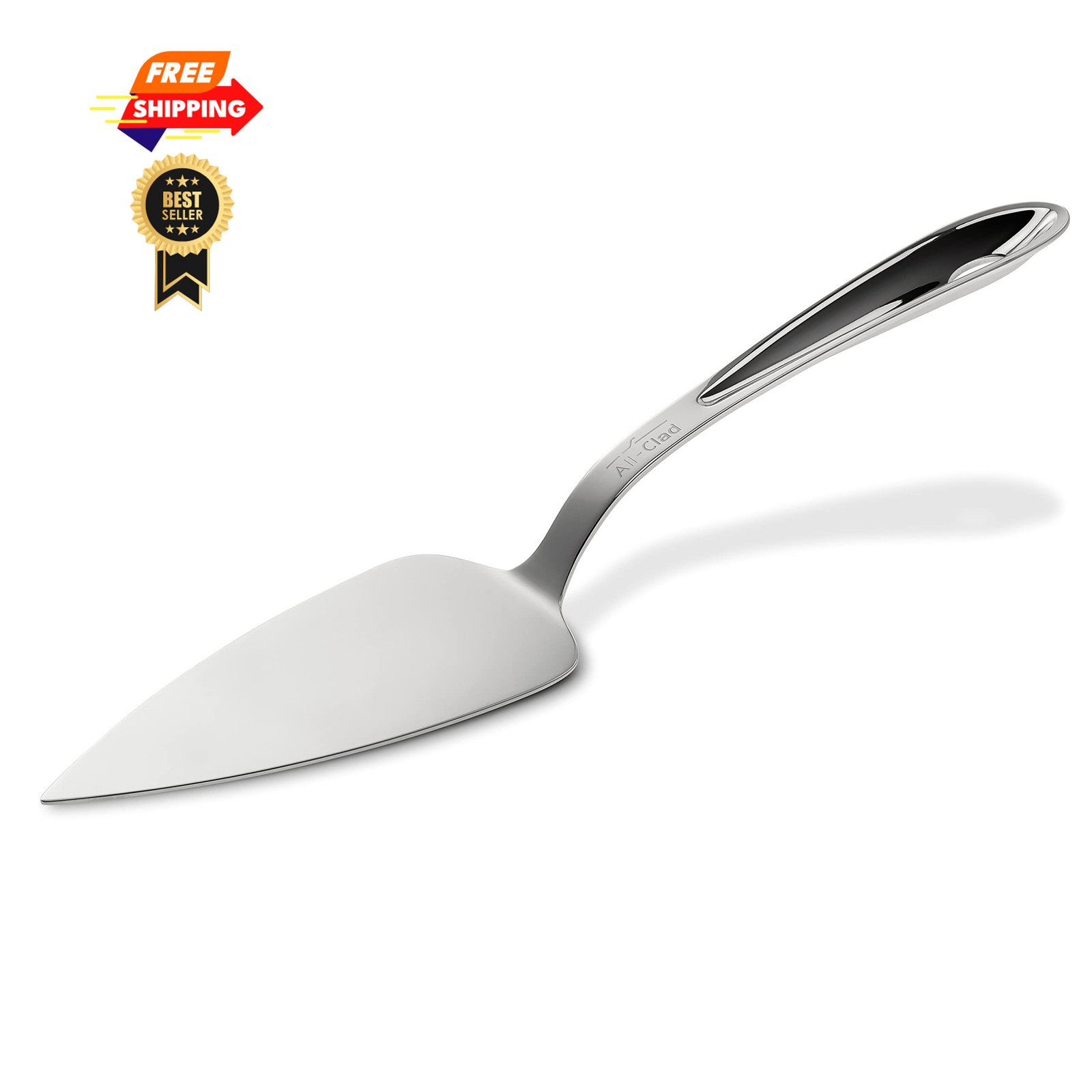 All-Clad Stainless Steel 11-inch Pie & Cake Server, Kitchen 11 inch, Silver