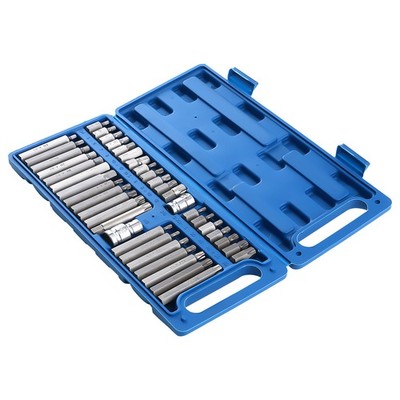 40 Stück Bit Set Stern Hex Spline T20-T55 H4-H12 M5-M12 Chrom Vanadium