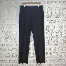 Vtg Pendleton Black Wool Trouser Pants Sz 10 T Workwear Preppy Academia Career