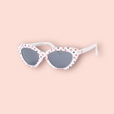 Janie and Jack NWT Starry Eyed White Sunglasses. Size 0-2 Years