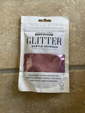 Additif Rust-Oleum rose pailleté subtil scintillant pour peintures et vernis Neuf