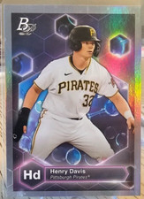 2022 Bowman Platinum Precious Elements Henry Davis #PE-23 Pirates