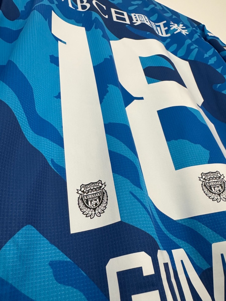 KAWASAKI FRONTALE BADHOP シャツ 2XL BAD HOP x Kawasaki Frontale Collaboration Long-Sleeve Shirt