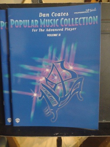 Dan Coates Advanced Piano Songbook Pop Rock Music Collection Vol 2 Neu!!