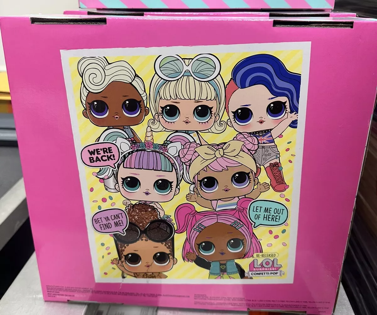 LOL Surprise Confetti Pop 6 Pack Re-Released Dolls New and Unopened
