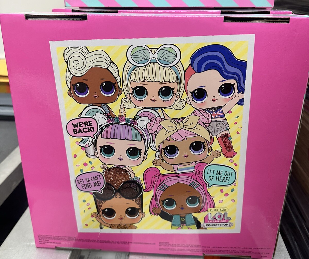 LOL Surprise Confetti Pop 6 Pack  Re-Released Dolls New and Unopened