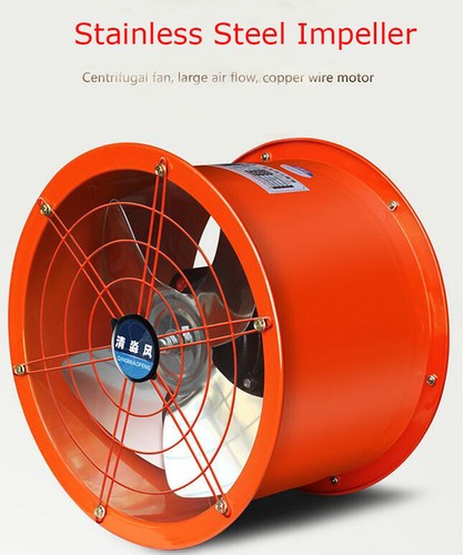 NUEVO 16 pulgadas Ventilador Axial Ventilador a Prueba de Explosiones 220V Ventilador de Escape para Cocina Almacén - Imagen 5 de 6