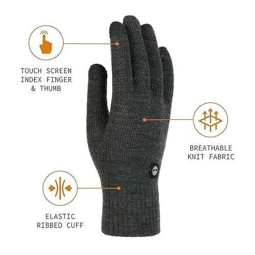 Timberland Herren Magic Handschuhe Einheitsgröße BRANDNEU KOSTENLOSER VERSAND - Bild 2 von 6