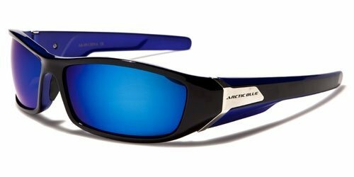 Arctic Blue Mirrored Men Sport Sunglasses Cycling Baseball Ski Snowboard - Picture 2 of 11