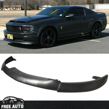 For 05-09 Ford Mustang V8 Front Bumper Lip Spoiler Splitter CV Type 2 Style  PU