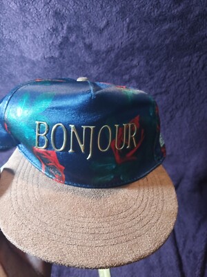 Cayler And Sons ''Bonjour'' Rose Print Snapback Hat OSFA