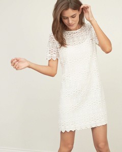 abercrombie lace shift dress