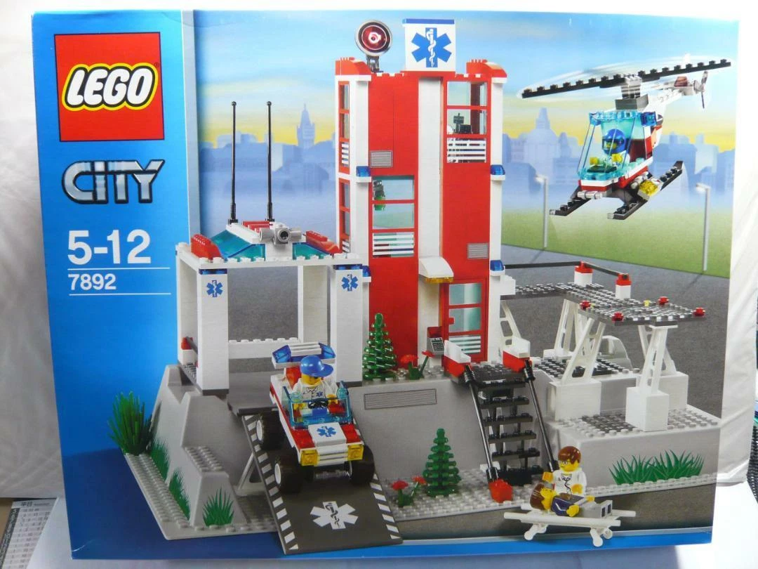 LEGO City 7892 Hospital New Sealed Collectibles Good Condition | eBay