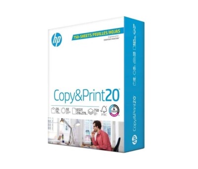 HP Inc. HP Copy&Print20 8.5'' x 11'' Multipurpose Paper 20 lbs. 92 Brightness 750