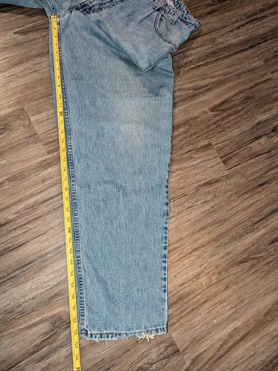 90s levi's silvertab loose USA製 W34L36 Vintage Levi's Silver Tab Loose Baggy Tapered Jeans Size 9
