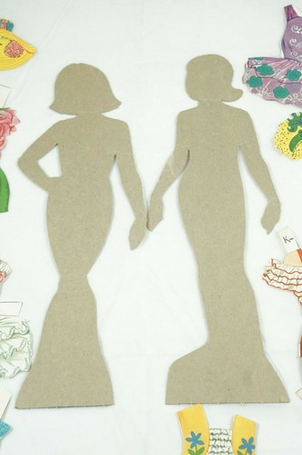 Vintage 1961 Whitman BALLET PAPER DOLLS Kim & Pam Cut - Picture 7 of 12