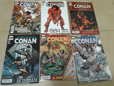 CONAN-THE WILD SWORD- NEW SERIES- COMPLETE-NO. 1/6- BY: THOMAS- PINNED-...