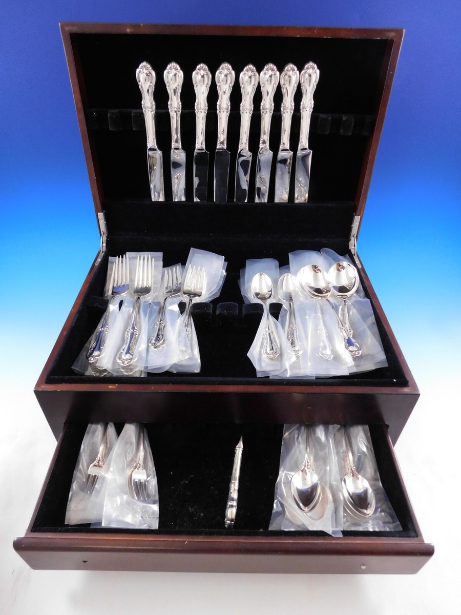 Joan of Arc by International Sterling Silver Flatware Set 8