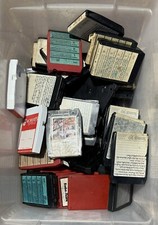 Lot Of 10 Used 8-Track Tapes For Arts Crafts Or Decorations