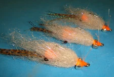 FLY FISHING FLIES - Tan EP SPAWNING SHRIMP size #6 (3 pcs.)