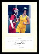 Sandra Allen Austalien 2.Olympia 2004 Sofball Original Signiert + G 37230