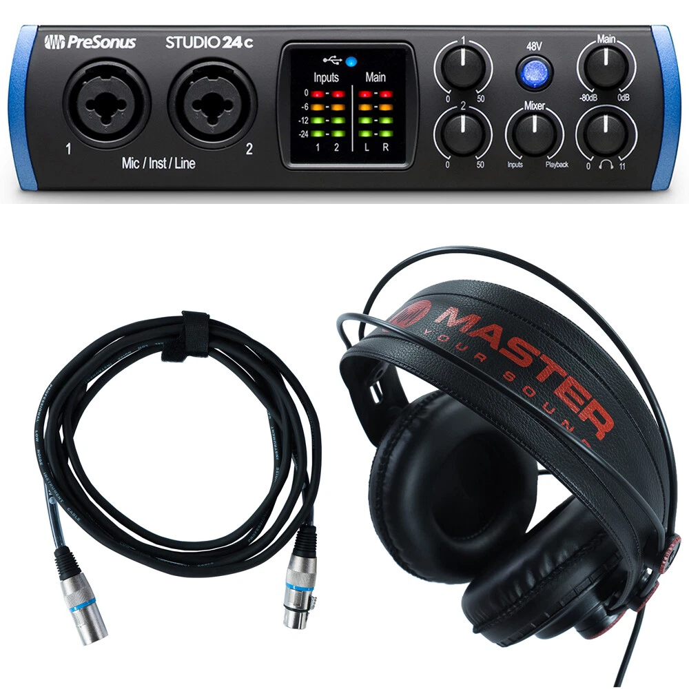 PreSonus Studio 24c USB-C Audio Interface