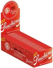 Smoking Brand Thinnest Regular Single Wide (69mm) - Box of 50 Booklets (3000...