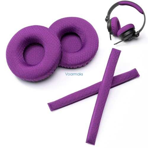 Ear Pads For Sennheiser HD25 HD250BT Rainbow Headband Cushions Foam Covers - Picture 11 of 76