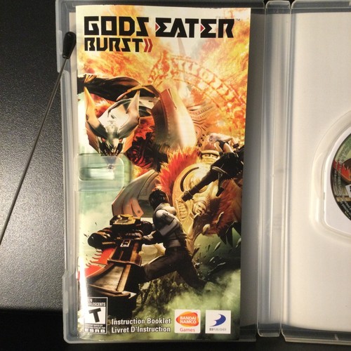 Gods Eater Burst (Sony PSP, 2011) completo di scatola D3 editore - Foto 6 di 8