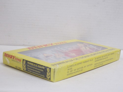 Scatola 12 segnali stradali multicolore Dinky 593 / Atlas circa 1:50 - Foto 2 di 3