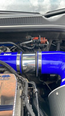 GOLF MASS SENSOR SURROUND COVER, MK4 MK5 POLISHED MAFF SENSOR COVER,