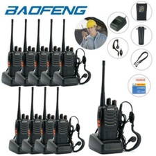 Baofeng BF-888S Walkie Talkie 400-470MHz Two-way Radio 1500mAh Long Range Lot UK