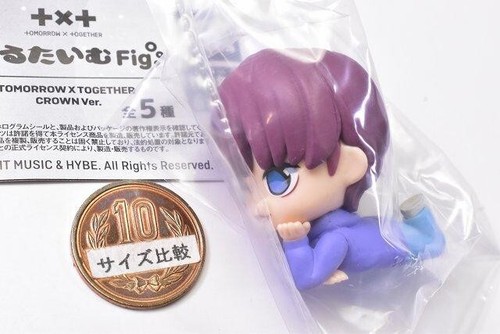 chill out time Fig. TOMORROW X TOGETHER CROWN Ver. Capsule Toy Complete set NEW - Picture 4 of 8