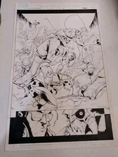 Skrull Kill Krew #2 Pg 6  Semi Splash Original Art💥💥💥
