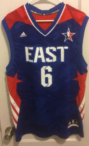 LeBron James 2013 Nba All Star Jersey Men M Sewn Heat Lakers #23 Adidas King Vtg - Picture 2 of 12
