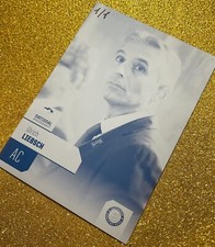 RARE 1/1 GERMAN DEL PRINTING PRESS PLATE COACH ULRICH LIEBSCH ICE HOCKEY CSTORE