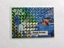 2021 PANINI MOSAIC GREEN GEORGE SPRINGER BIG FLY BASEBALL CARD #BF6