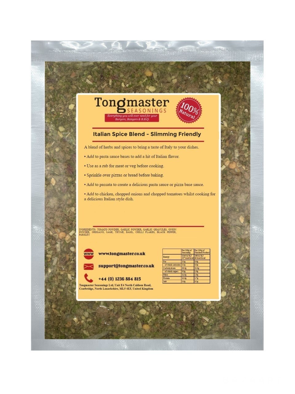 Italian Spice Blend (Slimming Friendly) - 20g