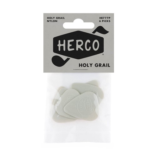 Herco Guitar Picks Holy Grail Flex 75 Reissue HE777P 6 Pack Unique Nylon Formula - Picture 7 of 9