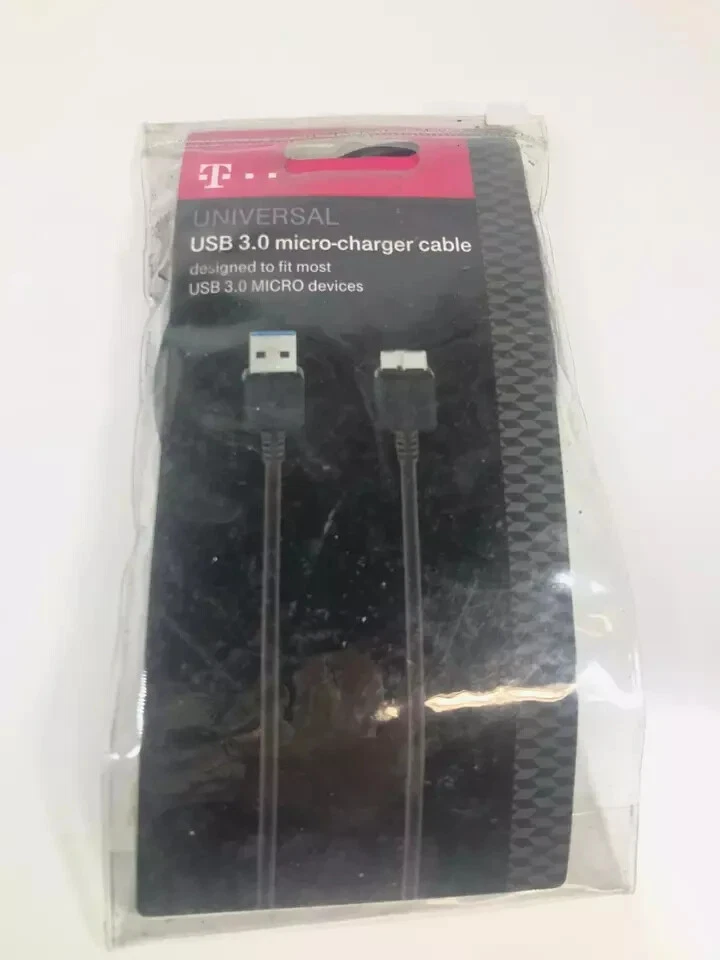 Cable Microcargador Universal USB 3.0 T-Mobile (SUPA42385) Foto 2 de 4