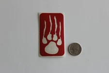 Claw with Scratches Glitter Tattoo Stencil Pack