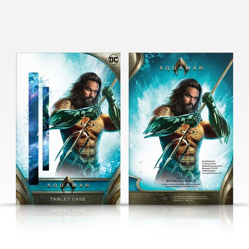 OFFICIAL AQUAMAN MOVIE POSTERS SOFT GEL CASE FOR SAMSUNG TABLETS 1 - Picture 7 of 17