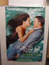 FORCES OF NATURE Ben Affleck SANDRA BULLOCK Home Video Poster 1999