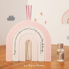 CLARALUNA* 2023 BOMBONIERE PROFUMATORE ARCOBALENO BIMBA GRANDE 14.2X15.7X2 23367