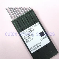 10 Groz-Beckert 332LR 29X4LR DIX4LR Leather Needles Singer 29-4, 29K Machines 