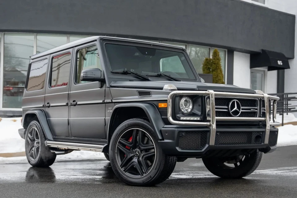 OEM 20" 2013-18 Mercedes Benz G Wagon G63 G550 AMG Rims Wheels Tires Satin Black - Image 2 of 4
